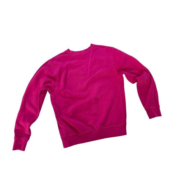 Nike Mens XS Fuchsia Crewneck Sweatshirt Pink Casual Pullover - Picture 2 of 9